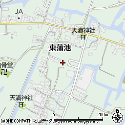 福岡県柳川市東蒲池441-1周辺の地図