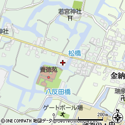 福岡県柳川市東蒲池387周辺の地図