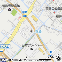 田口郵便局周辺の地図