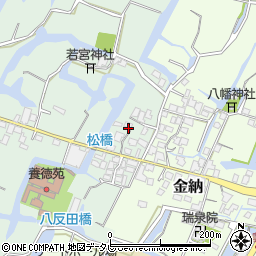 福岡県柳川市東蒲池293周辺の地図