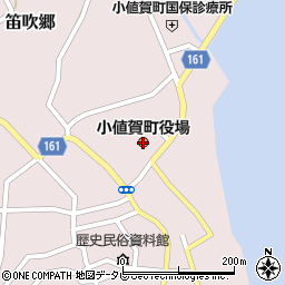 長崎県北松浦郡小値賀町周辺の地図