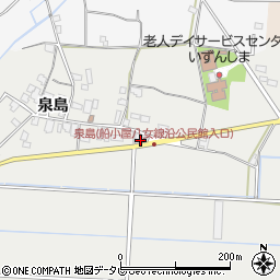 福岡県八女市川犬泉島988周辺の地図