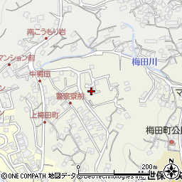 長崎県佐世保市梅田町57周辺の地図