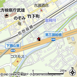 木寺石油株式会社　武雄西給油所周辺の地図