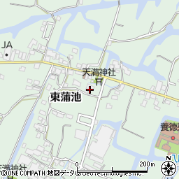 福岡県柳川市東蒲池965周辺の地図