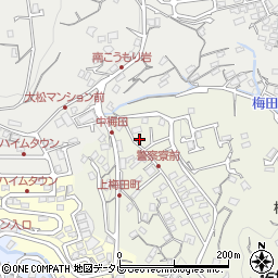 長崎県佐世保市梅田町99周辺の地図