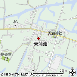 福岡県柳川市東蒲池937周辺の地図