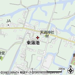 福岡県柳川市東蒲池962周辺の地図