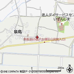 福岡県八女市川犬泉島1060周辺の地図