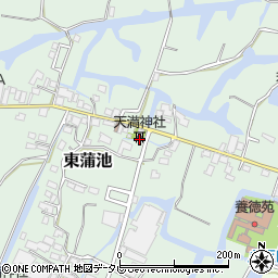 福岡県柳川市東蒲池979周辺の地図