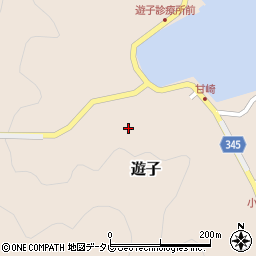 愛媛県宇和島市遊子3947周辺の地図