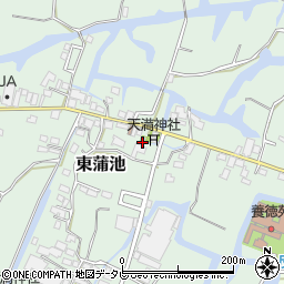 福岡県柳川市東蒲池969周辺の地図