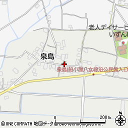 泉島公民館周辺の地図