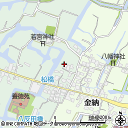 福岡県柳川市東蒲池304周辺の地図