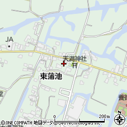 福岡県柳川市東蒲池971周辺の地図