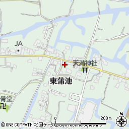 福岡県柳川市東蒲池960周辺の地図