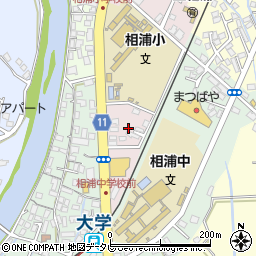 長崎県佐世保市上相浦町2周辺の地図