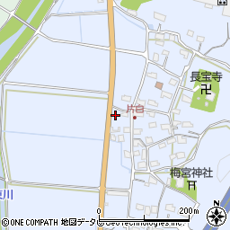 佐賀県武雄市橘町大字片白9808周辺の地図