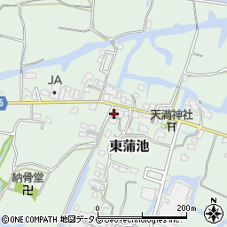 福岡県柳川市東蒲池940周辺の地図