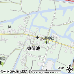 福岡県柳川市東蒲池956周辺の地図