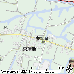 福岡県柳川市東蒲池973周辺の地図