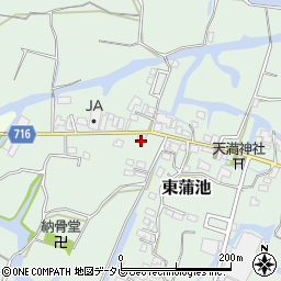 福岡県柳川市東蒲池1154周辺の地図