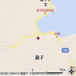 愛媛県宇和島市遊子3914周辺の地図