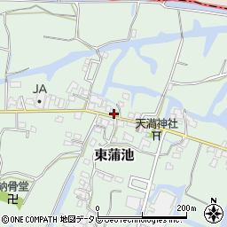 福岡県柳川市東蒲池942周辺の地図