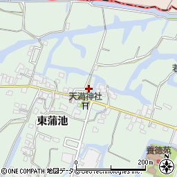 福岡県柳川市東蒲池982周辺の地図