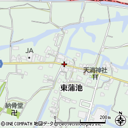 福岡県柳川市東蒲池945周辺の地図