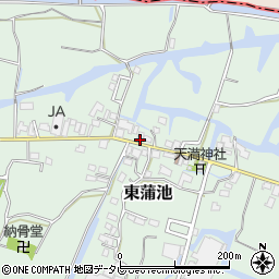 福岡県柳川市東蒲池944周辺の地図