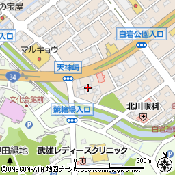 カレーハウスＣｏＣｏ壱番屋佐賀武雄店周辺の地図