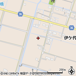 佐賀県杵島郡白石町今泉1208周辺の地図