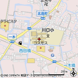 大川市立川口小学校周辺の地図