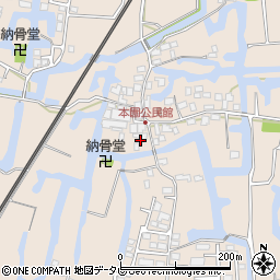 福岡県柳川市蒲生631周辺の地図
