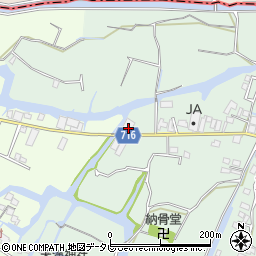 福岡県柳川市東蒲池1182-1周辺の地図