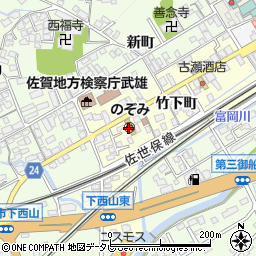 日本キリスト教団武雄教会周辺の地図