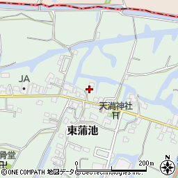 福岡県柳川市東蒲池951周辺の地図