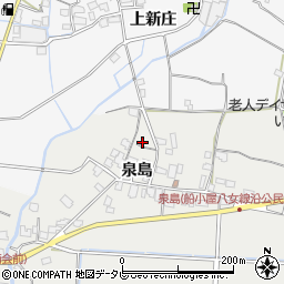 福岡県八女市川犬泉島1098周辺の地図