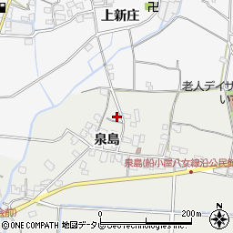 福岡県八女市川犬泉島1092周辺の地図