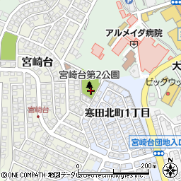 宮崎台第2児童公園周辺の地図