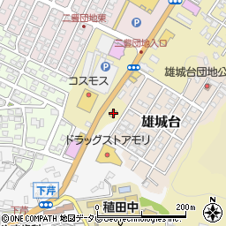 大分県大分市上宗方628周辺の地図