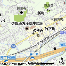松尾印判店周辺の地図