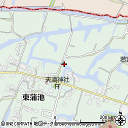 福岡県柳川市東蒲池998周辺の地図