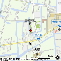 荒牟田区コミュニティセンター周辺の地図