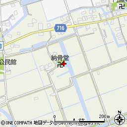 福岡県大木町（三潴郡）大藪周辺の地図