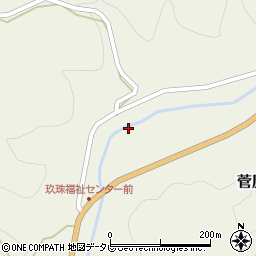 大分県玖珠郡九重町菅原1376周辺の地図