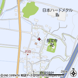 佐賀県武雄市橘町大字片白9265-4周辺の地図