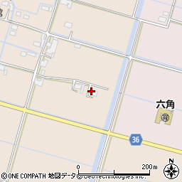 佐賀県杵島郡白石町今泉1693周辺の地図