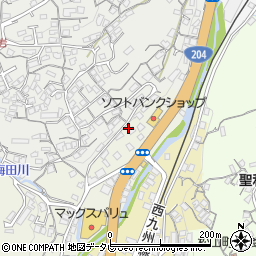 長崎県佐世保市梅田町6-24周辺の地図